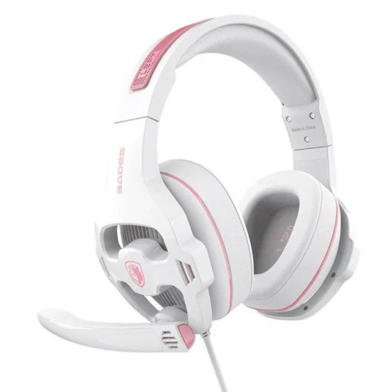 Sades P Power Multi-Platform Headset - Pink